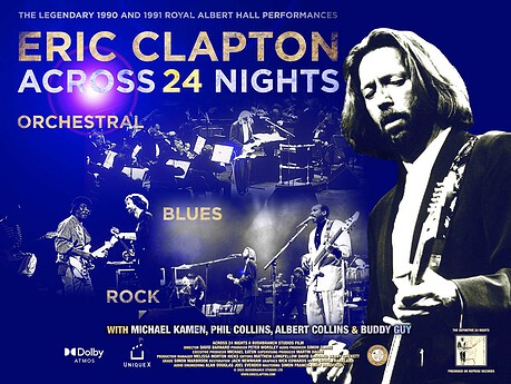 LAS FASCINANTES Y GLORIOSAS 24 NOCHES DE ERIC CLAPTON