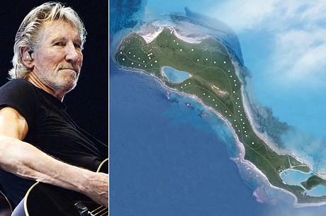 SHAKIRA Y ROGER WATERS COMPRARON UNA ISLA PRIVADA EN LAS BAHAMAS