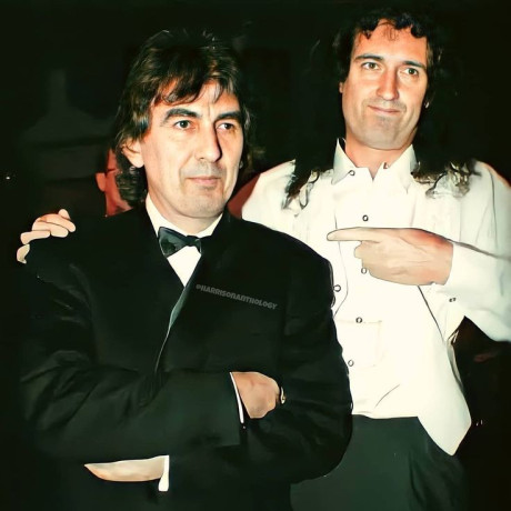 LA DEVOCIÓN DE BRIAN MAY POR GEORGE HARRISON