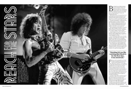 BRIAN MAY ASEGURA QUE VER TOCAR A EDDIE VAN HALEN LE ASOMBRÓ TANTO COMO CUANDO VIÓ A JIMI HENDRIX