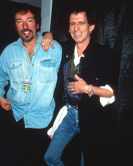 LAS RAZONES POR LAS QUE KEITH RICHARDS NO ERA FAN DE BRUCE SPRINGSTEEN