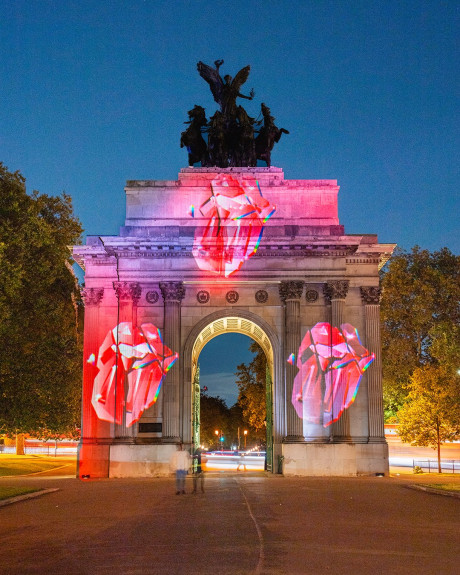 UNA BOCA DE CRISTAL ROTA EN LOS ANUNCIOS DE "HACKNEY DIAMONDS", EL NUEVO ÁLBUM DE LOS ROLLING STONES