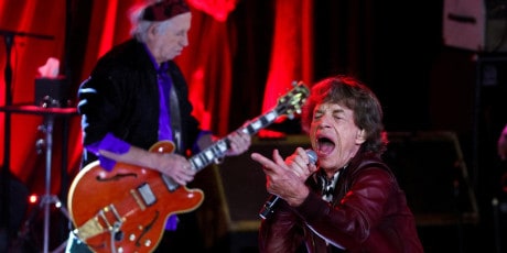 CONCIERTO SORPRESA DE LOS ROLLING STONES EN EL CLUB RACKET DE NUEVA YORK