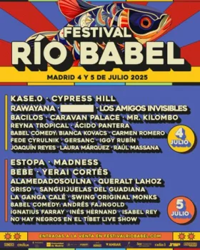 REGRESA A MADRID EN JULIO EL FESTIVAL DE MÚSICA IBEROAMERICANA RÍO BABEL