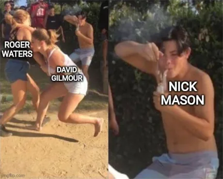 COMO HUMILLÓ ROGER WATERS A NICK MASON